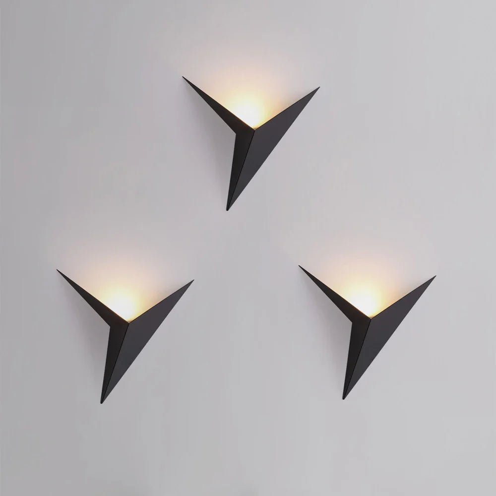 Lâmpada Forma de Triângulo Moderno Arandela LED | Santorini ©