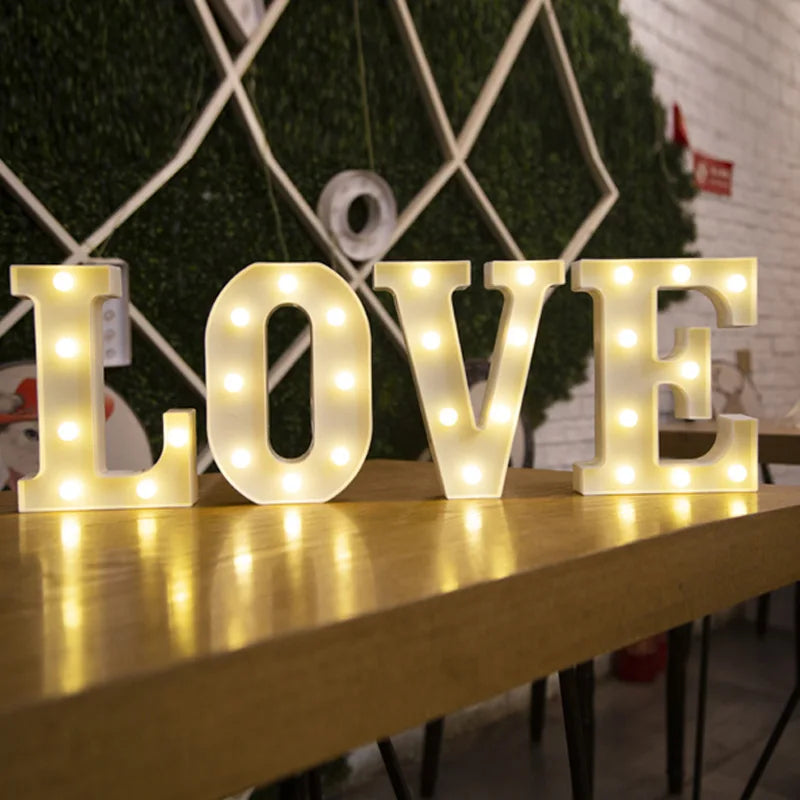 Luzes de Letras LED Decorativas | Santorini ©