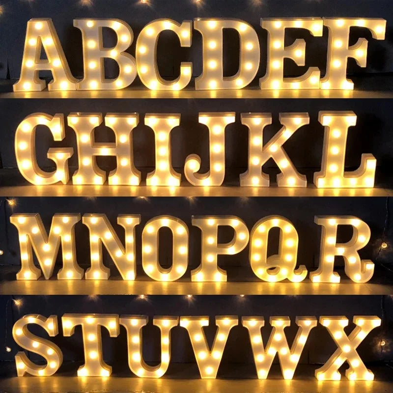 Luzes de Letras LED Decorativas | Santorini ©