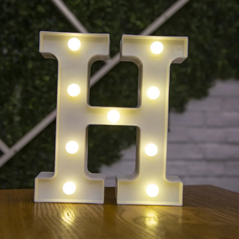 Luzes de Letras LED Decorativas | Santorini ©