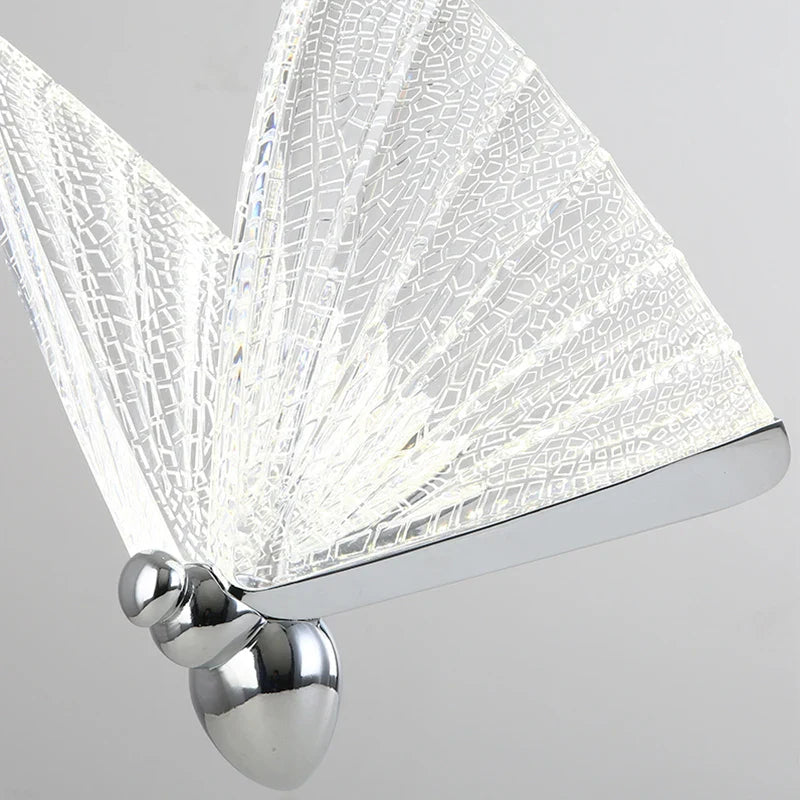 Pendente LED Borboleta - Luminária Nórdica para Quarto | Santorini ©