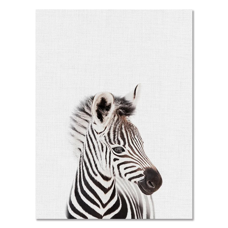 Quadro Decorativo Animais Zoo | Santorini ©