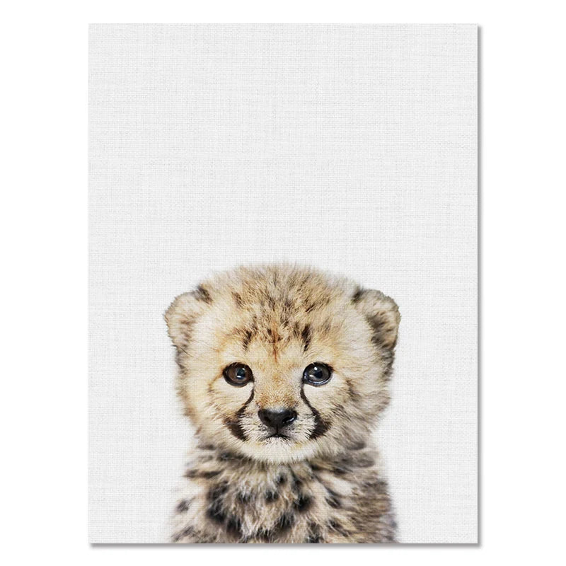 Quadro Decorativo Animais Zoo | Santorini ©