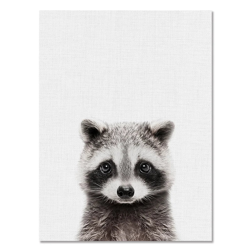 Quadro Decorativo Animais Zoo | Santorini ©