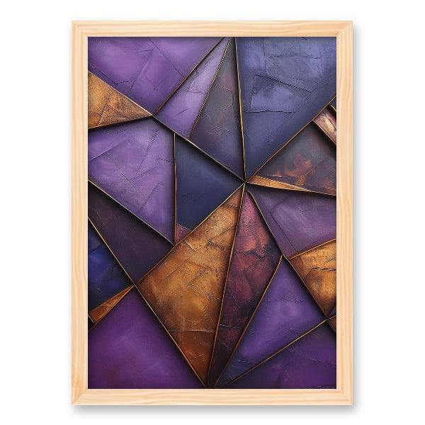 Quadro Geometria Elegante | Santorini ©